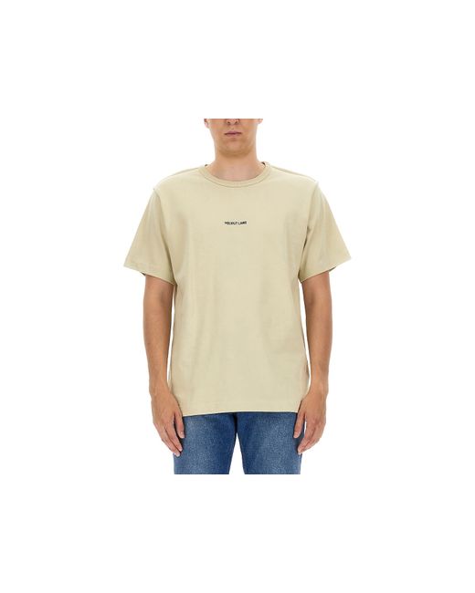 Helmut Lang T-Shirts Logo Print T-Shirt