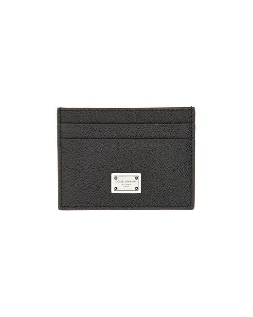 Dolce & Gabbana Sacs Homme Leather Card Holder