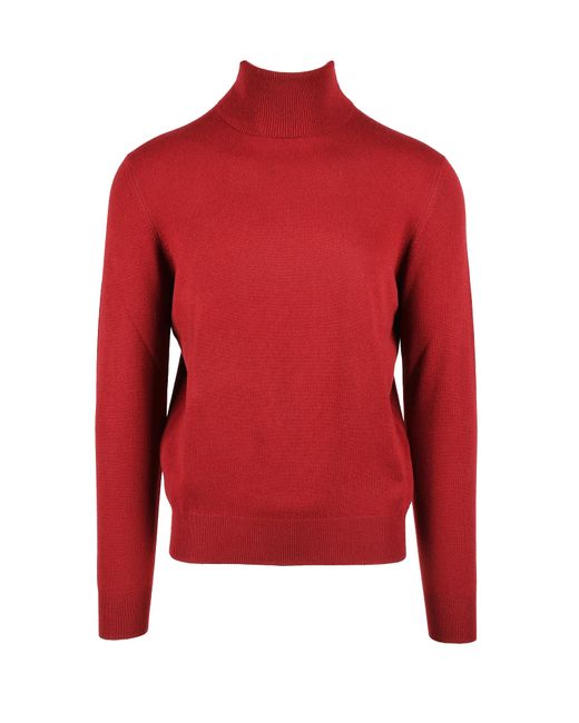 Ballantyne Pulls Bordeaux Sweater