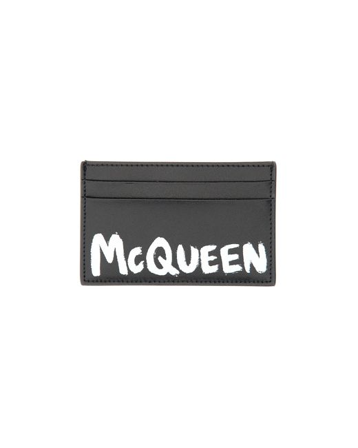 Alexander McQueen Sacs Homme Card Holder With Logo