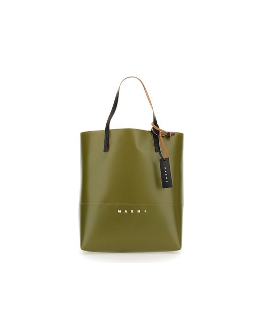 Marni Sacs Homme Shopping Bag With Logo
