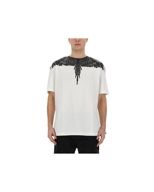 Marcelo Burlon T-Shirts T-Shirt With Icon Wings Print
