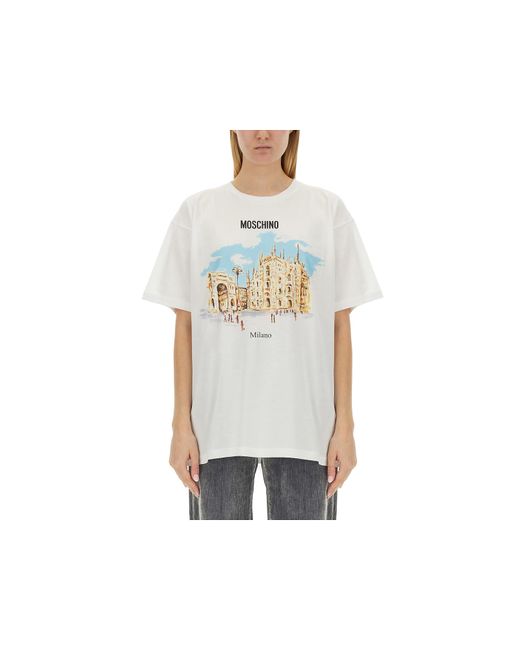 Moschino T-Shirts Tops T-Shirt With Logo