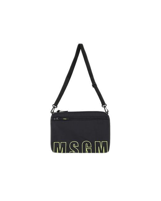 Msgm Sacs Homme Pouch With Logo