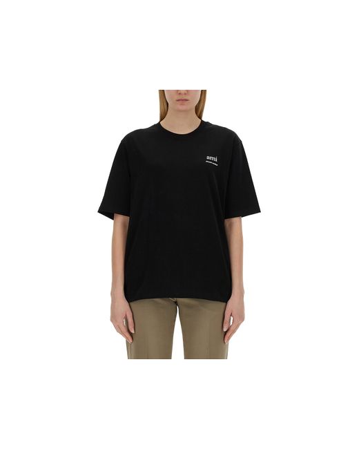 AMI Alexandre Mattiussi T-Shirts T-Shirt With Logo