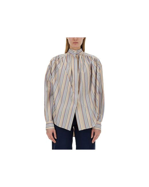 Etro Chemises Blouse With Stripe Pattern