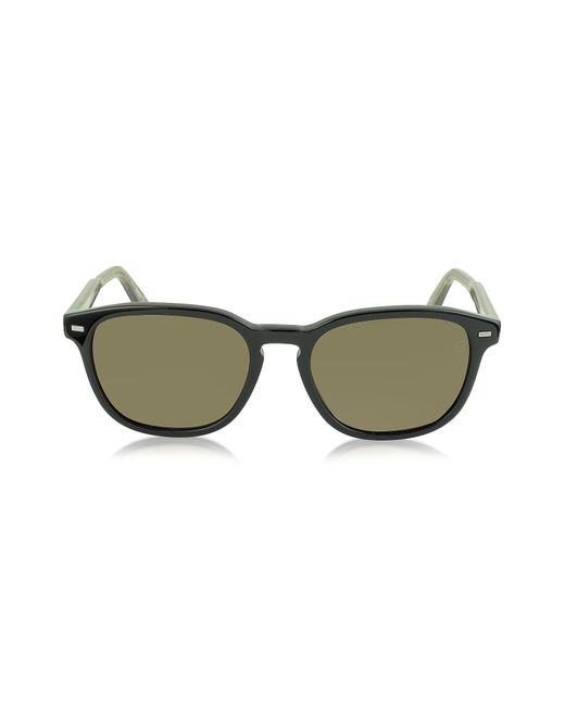 Ermenegildo Zegna Designer Sunglasses EZ0005 01M Polarized Acetate