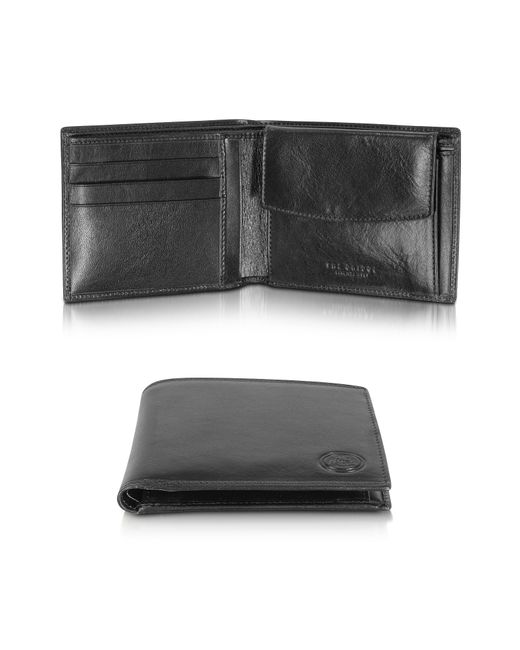 The Bridge Designer Wallets Story Uomo Leather Wallet w/Coin Pocket