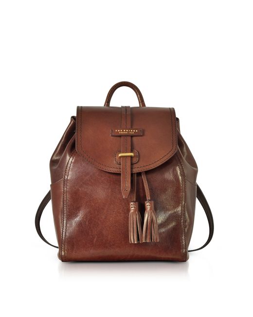 The Bridge Designer Handbags Florentin Medium Backpack w/Tassels