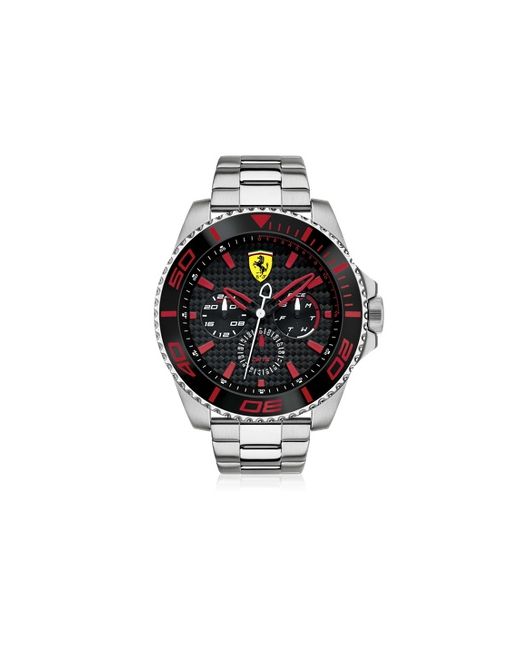 Ferrari XX Kers and Red Stainless Steel Mens Watch