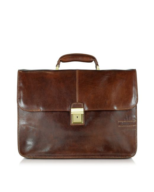 Chiarugi Designer Briefcases Large Leather Briefcase
