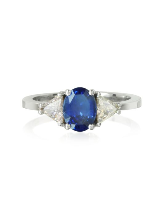 Forzieri Designer Rings Sapphire and Diamond Ring