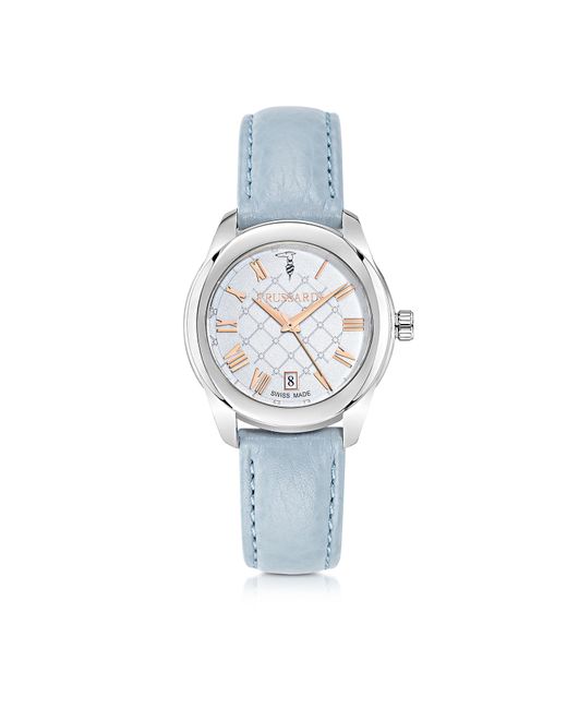 Trussardi Designer Watches T01 Lady Stainless Steel and Leather