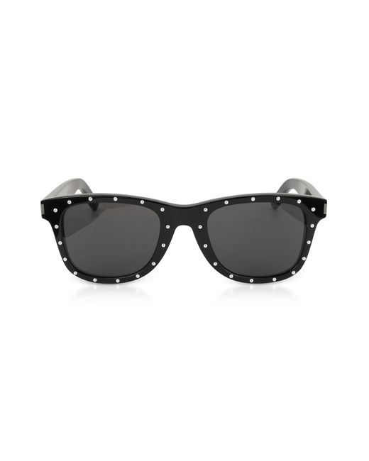 Saint Laurent Designer Sunglasses SL 51-029 Studded Acetate Sunglasses