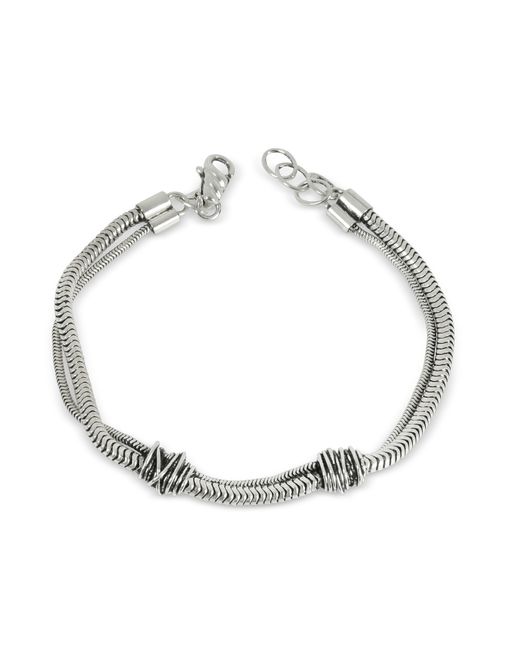 Giacomo Burroni Designer Bracelets Etruscan Knot Chain Bracelet