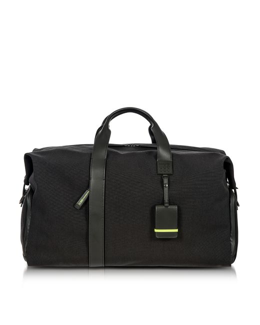Bric's Designer Travel Bags Nylon and Leather Weekender Holdall