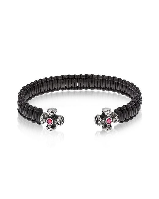 Be Unique Designer Bracelets Leather Bracelet w/Crystals