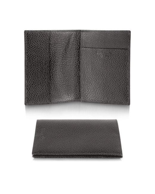 Pineider Designer Wallets Country Genuine Leather Passport Holder