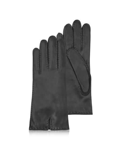 Forzieri Designer Gloves Cashmere Lined Italian Leather