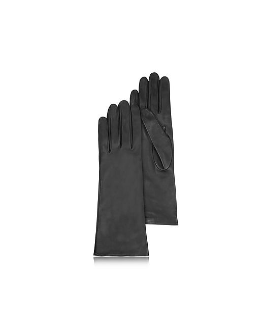 Forzieri Silk Lined Italian Leather Long Gloves