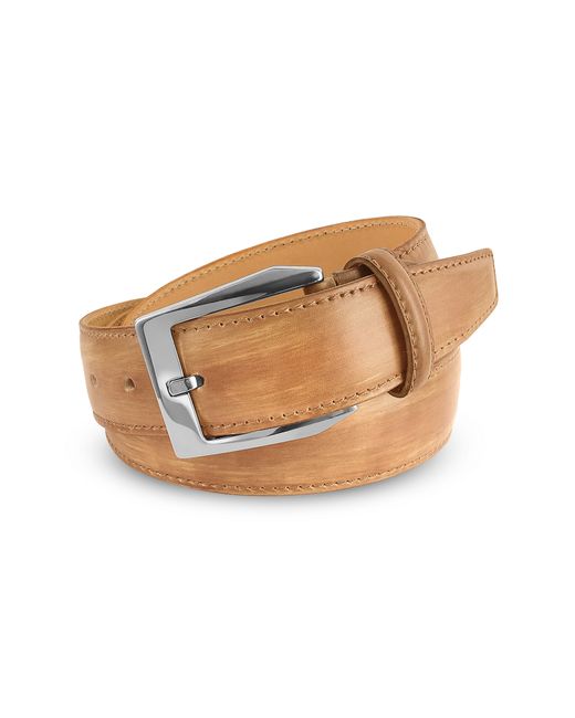 Pakerson Designer Belts Sand Hand Painted Italian Leather Belt