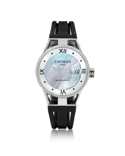 Locman Designer Watches Montecristo Stainless Steel and Titanium Mother of