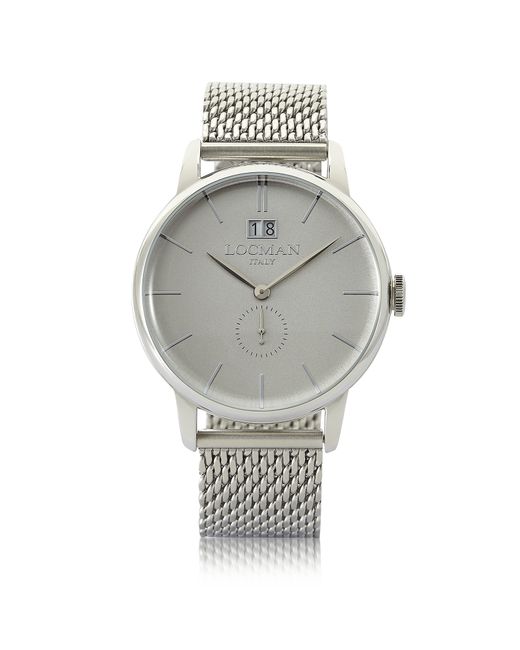 Locman Designer Watches 1960 Stainless Steel Watch