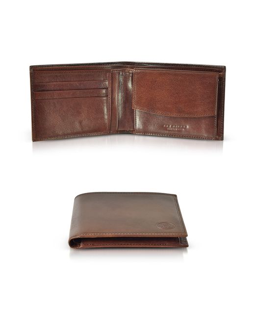 The Bridge Designer Wallets Story Uomo Leather Billfold Wallet