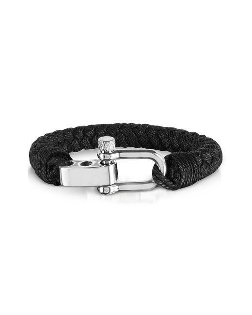 Forzieri Designer Bracelets Woven Rope Bracelet