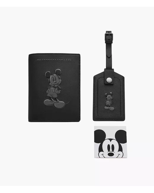 Fossil Disney x Special Edition Passport Case and Luggage Tag Gift Set