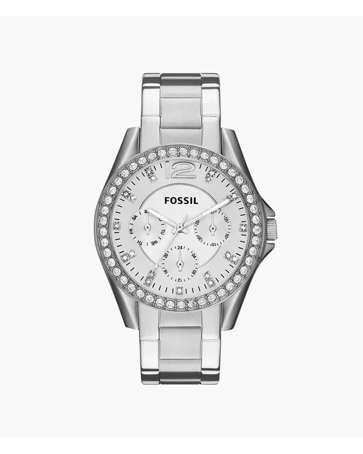 Fossil Riley Multifunction Stainless Steel Watch