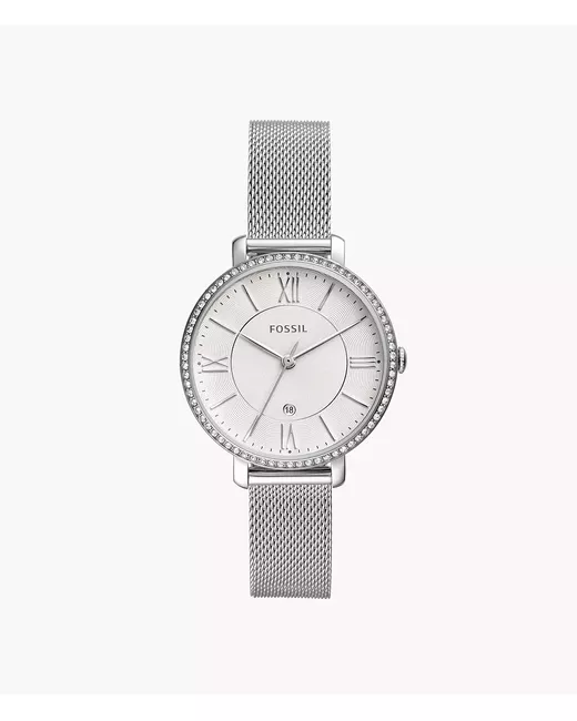 Fossil Jacqueline Three-Hand Date Stainless Steel Watch