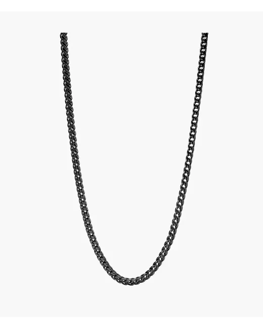 Fossil Outlet Stainless Steel Chain Necklace