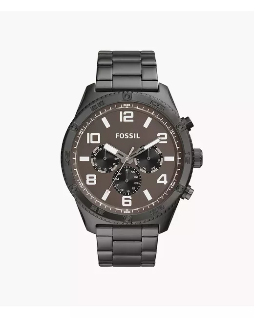 Fossil Outlet Brox Multifunction Stainless Steel Watch