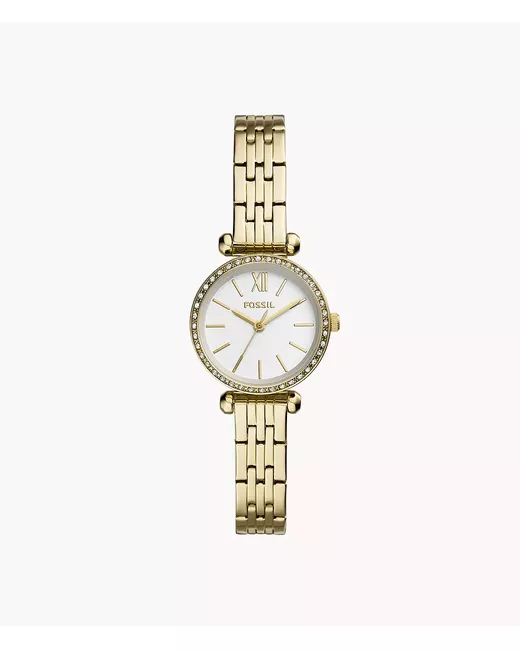 Fossil Outlet Tillie Mini Three-Hand Tone Stainless Steel Watch