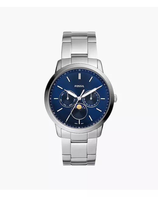 Fossil Neutra Moonphase Multifunction Stainless Steel Watch