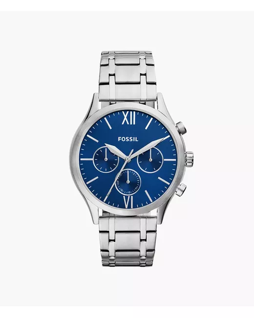 Fossil Outlet Fenmore Multifunction Stainless Steel Watch