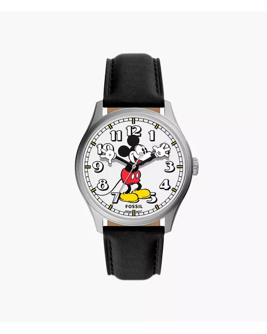 Fossil Disney x Special Edition Three-Hand Leather Watch