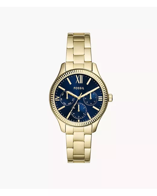Fossil Outlet Rye Multifunction Tone Alloy Watch