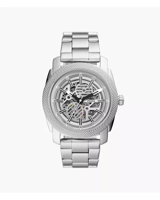 Fossil Machine Automatic Stainless Steel Watch