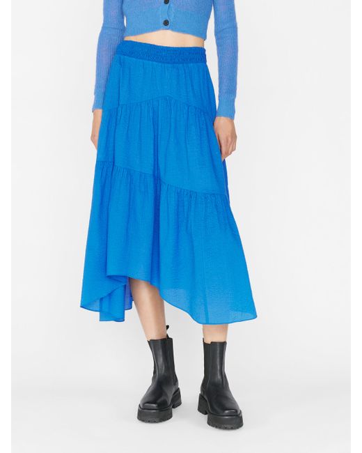 frame-denim Gathered Seam Skirt