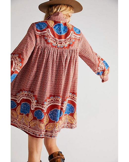 Free People Smell The Roses Mini Dress by