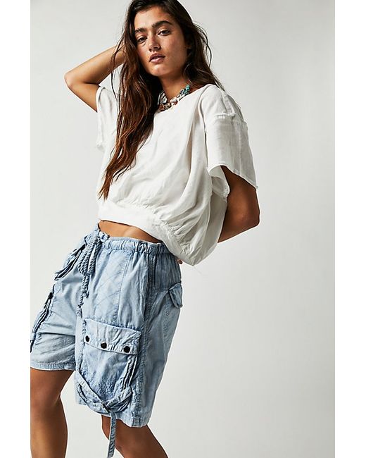 Free People Moon Bay Parachute Shorts by