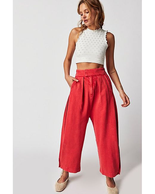 Free People Cool Harbor Wide-Leg Pants by