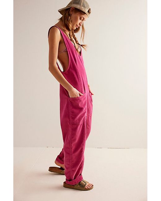 We The Free High Roller Cord Jumpsuit by at