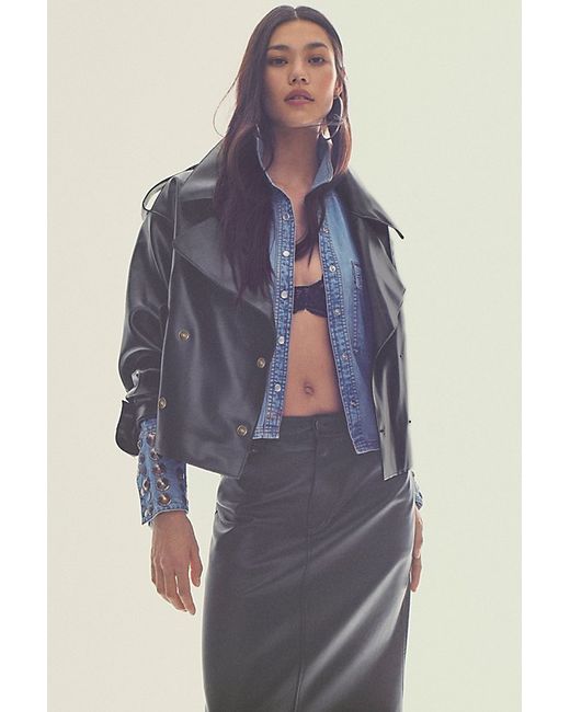 We The Free Alexis Vegan Leather Jacket by at