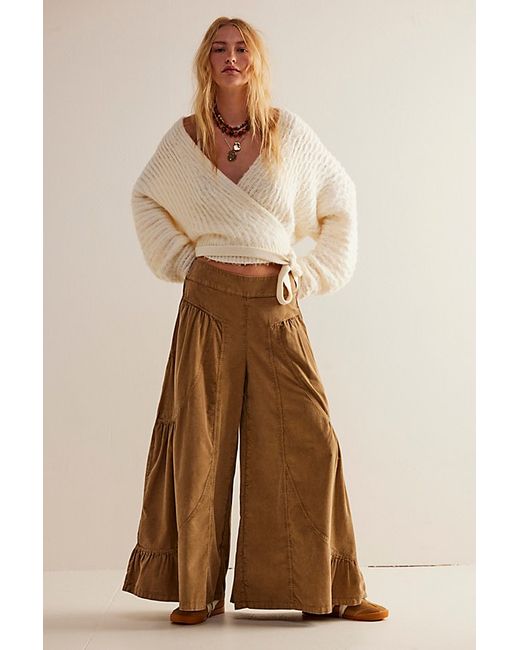 We The Free Dawn On Me Cord Wide-Leg Jeans by at