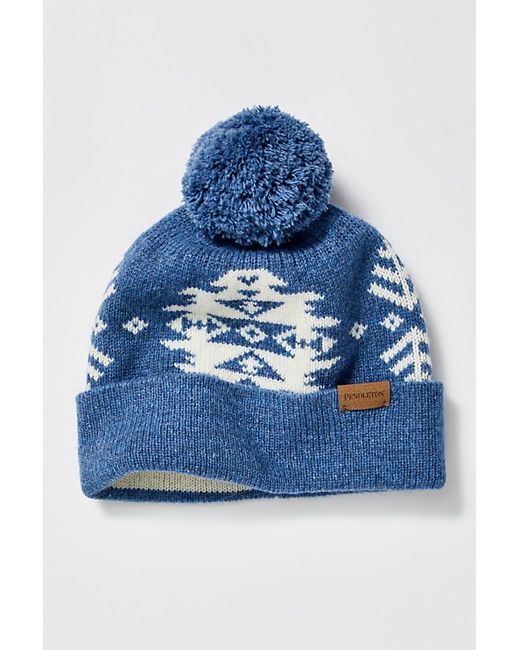 Pendleton Lambswool Knit Beanie by at