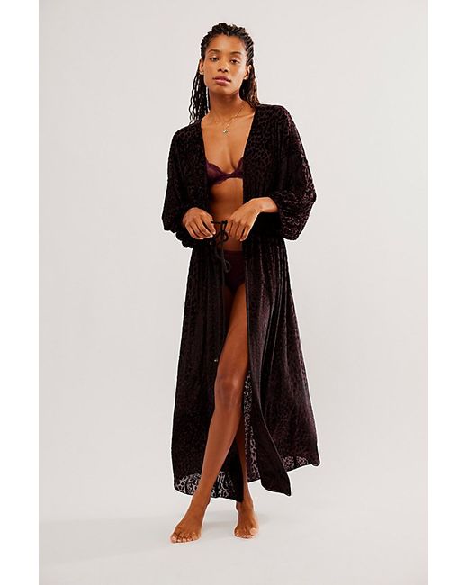 Intimately My Heart Burnout Robe by Small