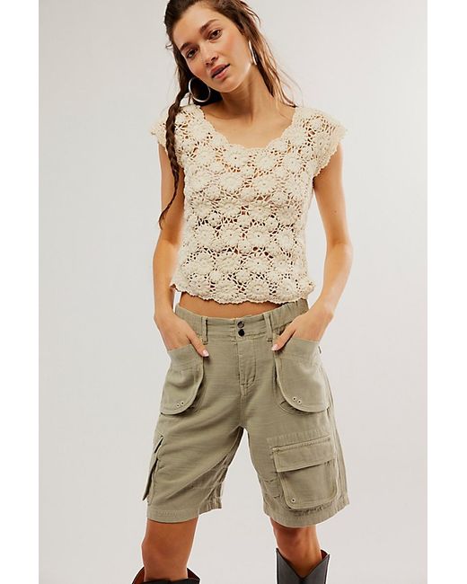 Free People Caymen Cargo Shorts Small